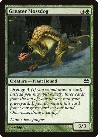 Greater Mossdog [Modern Masters] MTG Single Magic: The Gathering  | Multizone: Comics And Games