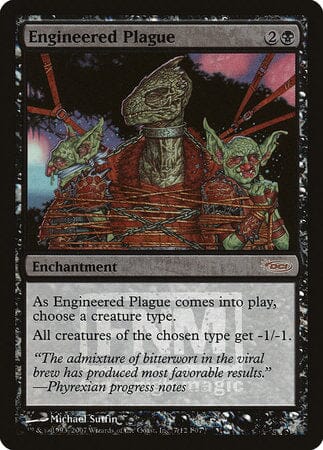 Engineered Plague [Friday Night Magic 2007] MTG Single Magic: The Gathering  | Multizone: Comics And Games