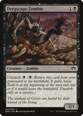 Dregscape Zombie [Duel Decks: Speed vs. Cunning] MTG Single Magic: The Gathering  | Multizone: Comics And Games