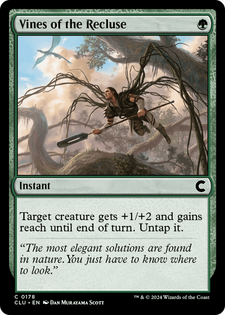 Vines of the Recluse [Ravnica: Clue Edition] MTG Single Magic: The Gathering  | Multizone: Comics And Games