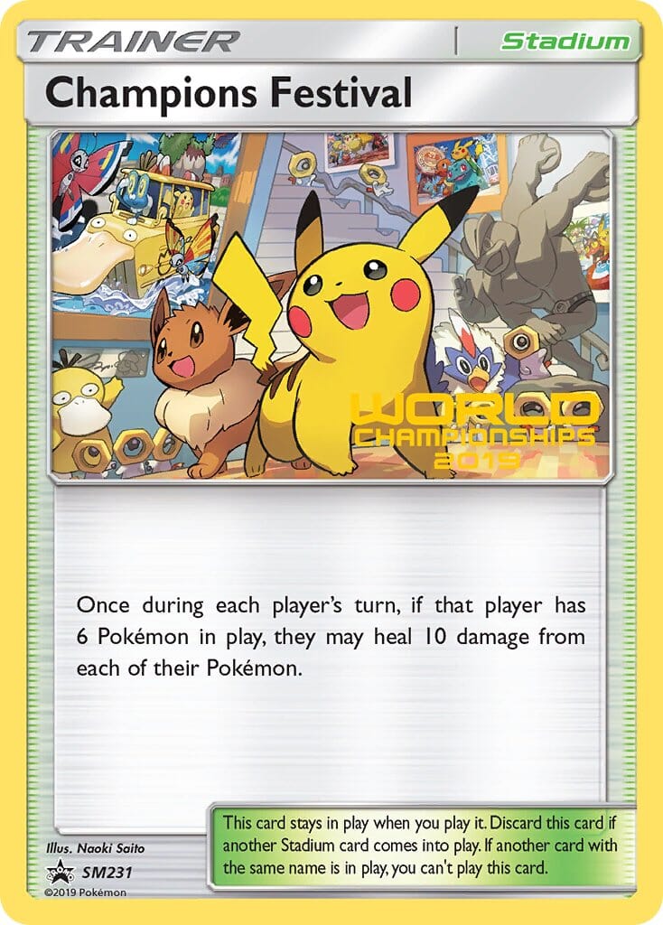 Champions Festival (SM231) (Finalist 2019) [Sun & Moon: Black Star Promos] Pokemon Single Pokémon  | Multizone: Comics And Games