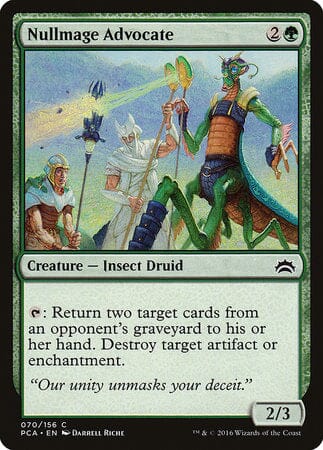 Nullmage Advocate [Planechase Anthology] MTG Single Magic: The Gathering  | Multizone: Comics And Games