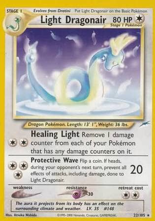 Light Dragonair (22/105) [Neo Destiny Unlimited] Pokemon Single Pokémon  | Multizone: Comics And Games