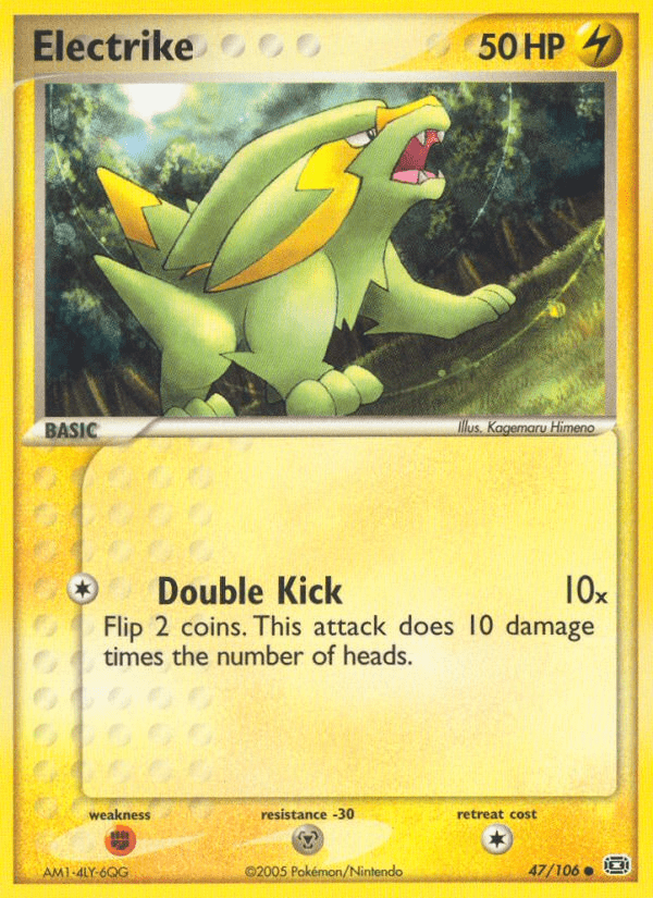 Electrike (47/106) [EX: Emerald] Pokemon Single Pokémon  | Multizone: Comics And Games