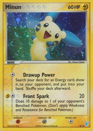 Minun (6/12) [EX: Trainer Kit 2 - Minun] Pokemon Single Pokémon  | Multizone: Comics And Games