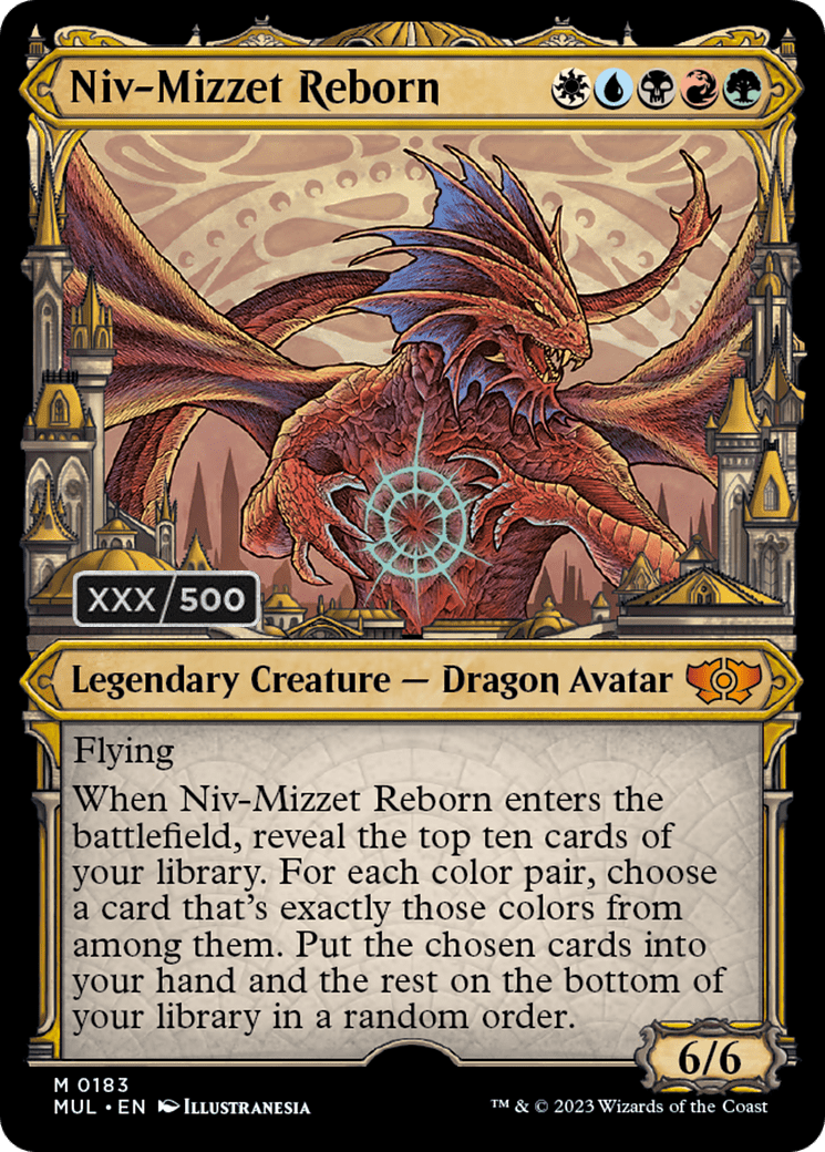 Niv-Mizzet Reborn (Serialized) [Multiverse Legends] MTG Single Magic: The Gathering  | Multizone: Comics And Games