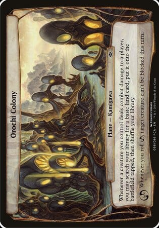 Orochi Colony (Planechase Anthology) [Planechase Anthology Planes] MTG Single Magic: The Gathering  | Multizone: Comics And Games