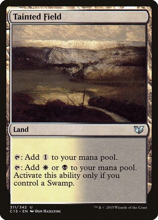 Tainted Field [Commander 2015] MTG Single Magic: The Gathering  | Multizone: Comics And Games