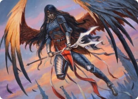 Liesa, Forgotten Archangel Art Card [Innistrad: Midnight Hunt Art Series] MTG Single Magic: The Gathering  | Multizone: Comics And Games