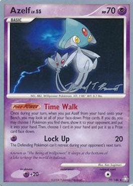 Azelf LV.55 (19/146) (Boltevoir - Michael Pramawat) [World Championships 2010] Pokemon Single Pokémon  | Multizone: Comics And Games