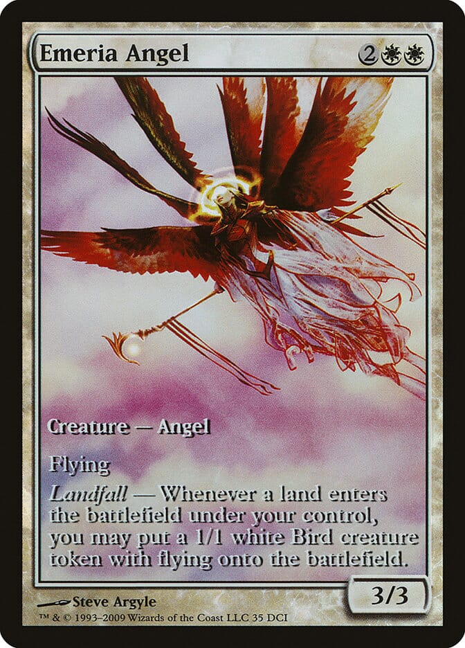 Emeria Angel (Game Day) (Extended) [Zendikar Promos] MTG Single Magic: The Gathering  | Multizone: Comics And Games