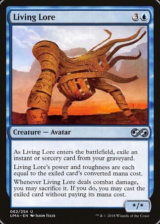 Living Lore [Ultimate Masters] MTG Single Magic: The Gathering  | Multizone: Comics And Games