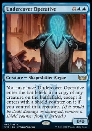Undercover Operative (Promo Pack) [Streets of New Capenna Promos] MTG Single Magic: The Gathering  | Multizone: Comics And Games