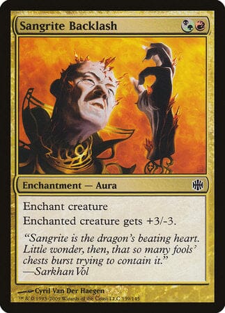 Sangrite Backlash [Alara Reborn] MTG Single Magic: The Gathering  | Multizone: Comics And Games