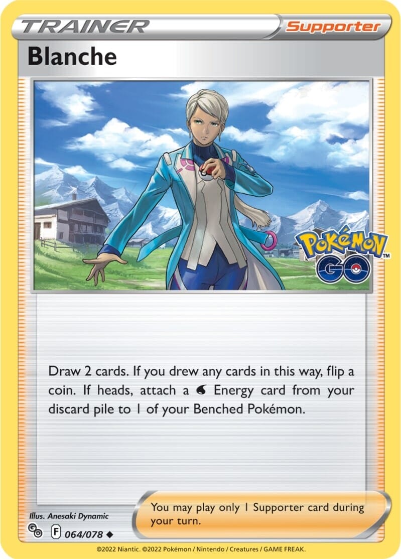 Blanche (064/078) [Pokémon GO] Pokemon Single Pokémon  | Multizone: Comics And Games