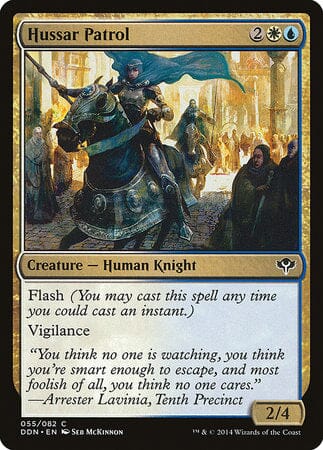Hussar Patrol [Duel Decks: Speed vs. Cunning] MTG Single Magic: The Gathering  | Multizone: Comics And Games