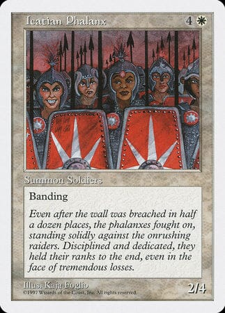 Icatian Phalanx [Fifth Edition] MTG Single Magic: The Gathering  | Multizone: Comics And Games