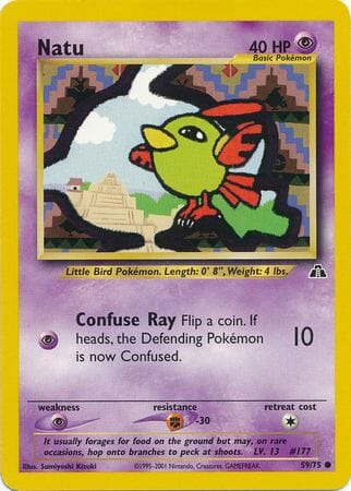 Natu (59/75) [Neo Discovery Unlimited] Pokemon Single Pokémon  | Multizone: Comics And Games