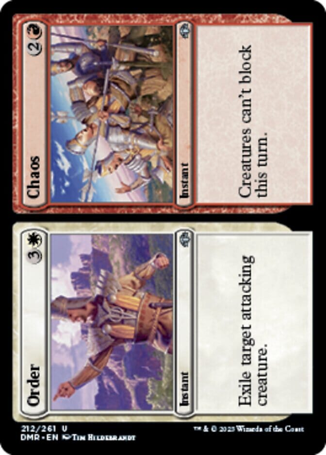 Order // Chaos [Dominaria Remastered] MTG Single Magic: The Gathering  | Multizone: Comics And Games