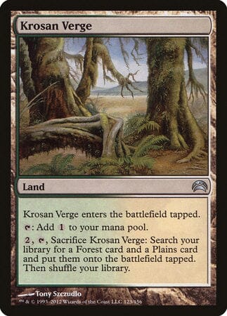 Krosan Verge [Planechase 2012] MTG Single Magic: The Gathering  | Multizone: Comics And Games