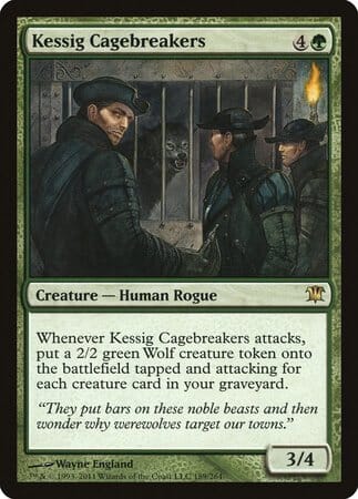 Kessig Cagebreakers [Innistrad] MTG Single Magic: The Gathering  | Multizone: Comics And Games