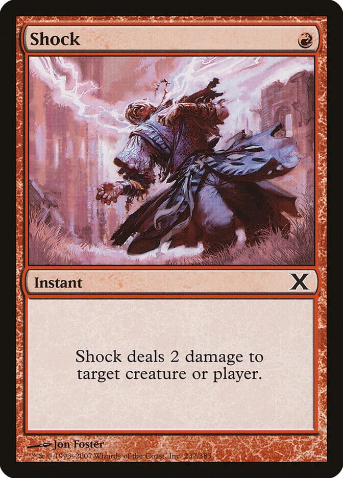 Shock [Tenth Edition] MTG Single Magic: The Gathering  | Multizone: Comics And Games