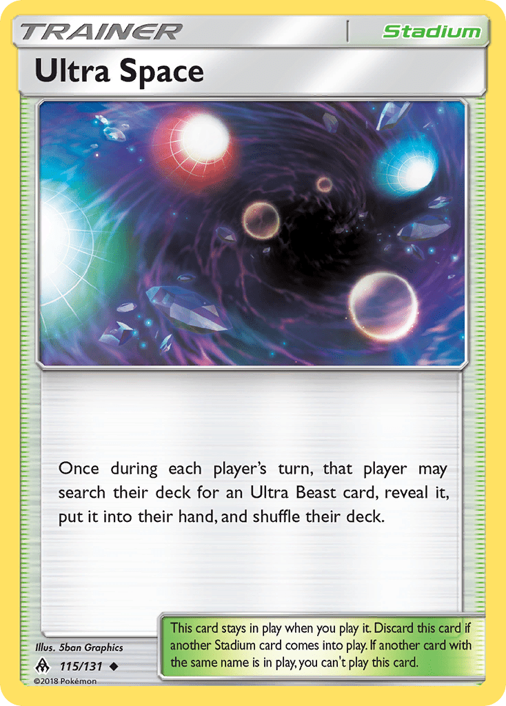Ultra Space (115/131) [Sun & Moon: Forbidden Light] Pokemon Single Pokémon  | Multizone: Comics And Games