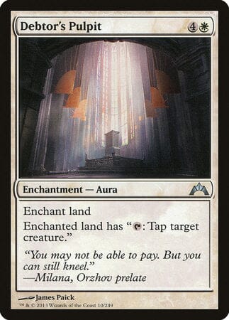Debtor's Pulpit [Gatecrash] MTG Single Magic: The Gathering  | Multizone: Comics And Games