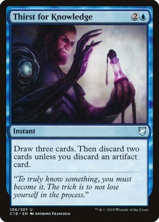 Thirst for Knowledge [Commander 2018] MTG Single Magic: The Gathering  | Multizone: Comics And Games