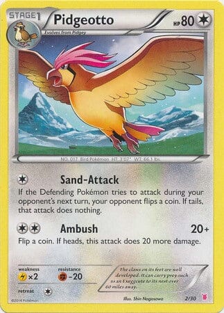 Pidgeotto (2/30) [XY: Trainer Kit 1 - Wigglytuff] Pokemon Single Pokémon  | Multizone: Comics And Games
