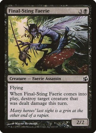 Final-Sting Faerie [Morningtide] MTG Single Magic: The Gathering  | Multizone: Comics And Games