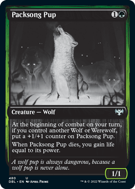 Packsong Pup [Innistrad: Double Feature] MTG Single Magic: The Gathering  | Multizone: Comics And Games