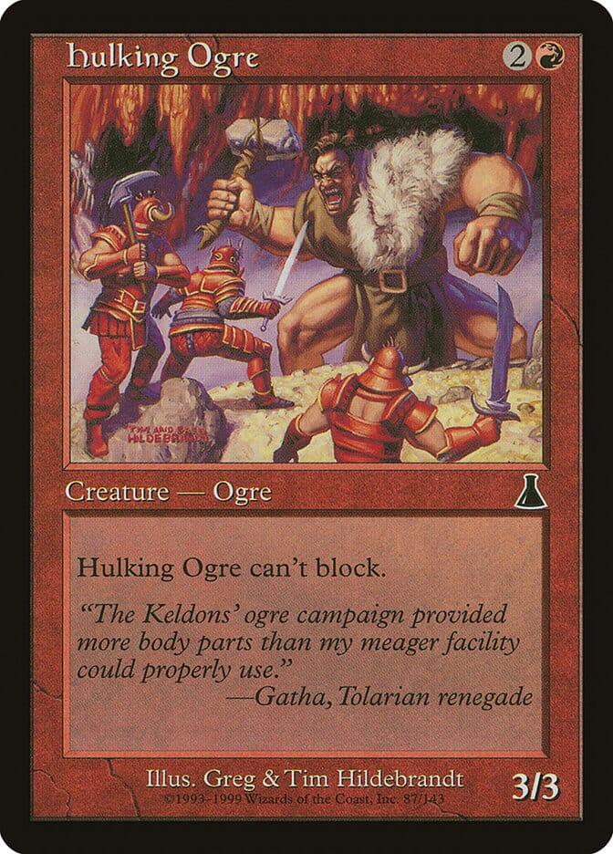 Hulking Ogre [Urza's Destiny] MTG Single Magic: The Gathering  | Multizone: Comics And Games