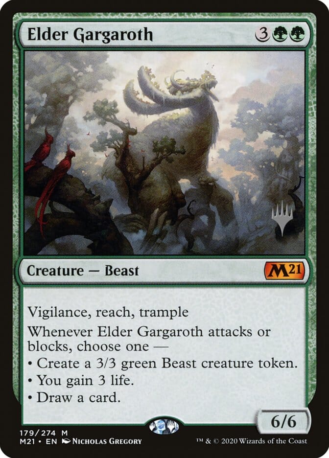 Elder Gargaroth (Promo Pack) [Core Set 2021 Promos] MTG Single Magic: The Gathering  | Multizone: Comics And Games