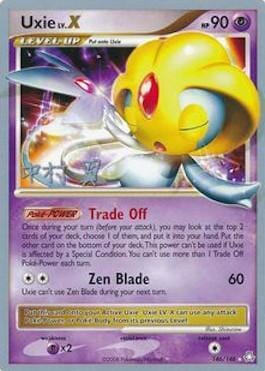 Uxie LV.X (146/146) (Crowned Tiger - Tsubasa Nakamura) [World Championships 2009] Pokemon Single Pokémon  | Multizone: Comics And Games