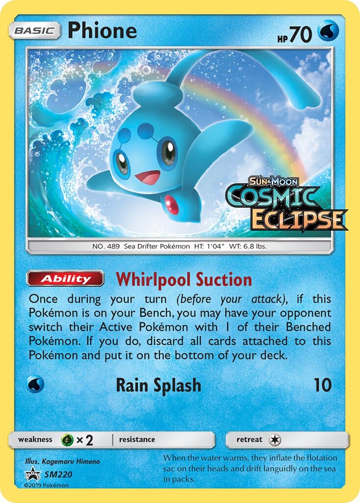 Phione (SM220) [Sun & Moon: Black Star Promos] Pokemon Single Pokémon  | Multizone: Comics And Games