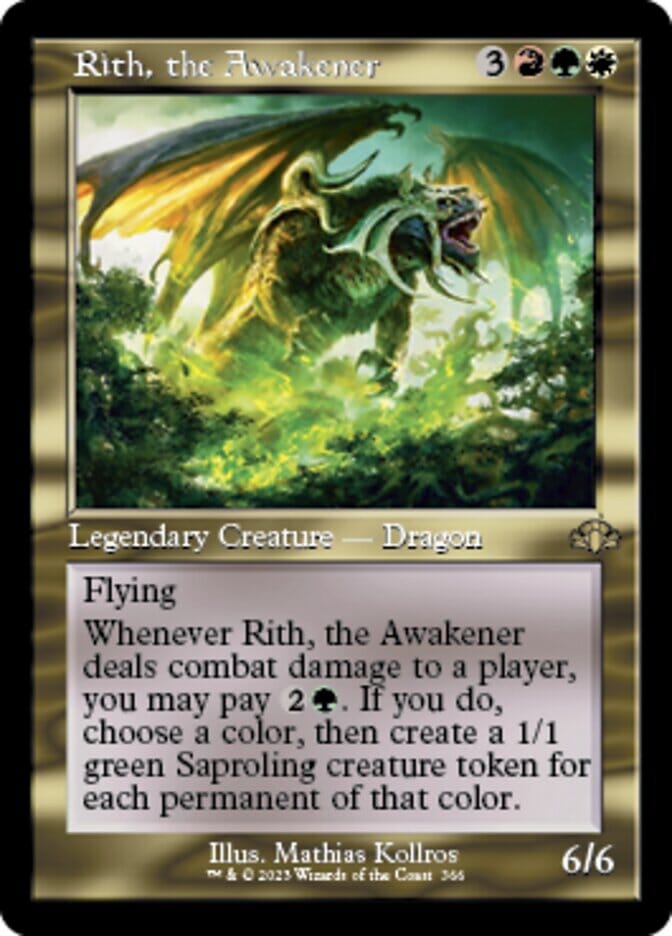 Rith, the Awakener (Retro) [Dominaria Remastered] MTG Single Magic: The Gathering  | Multizone: Comics And Games