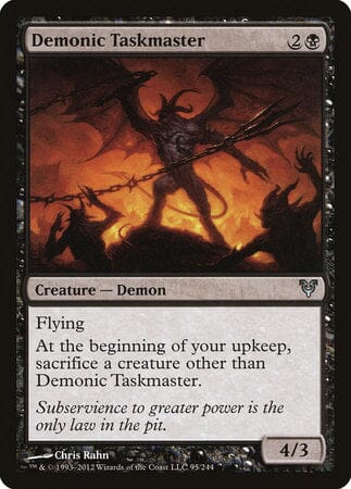 Demonic Taskmaster [Avacyn Restored] MTG Single Magic: The Gathering  | Multizone: Comics And Games
