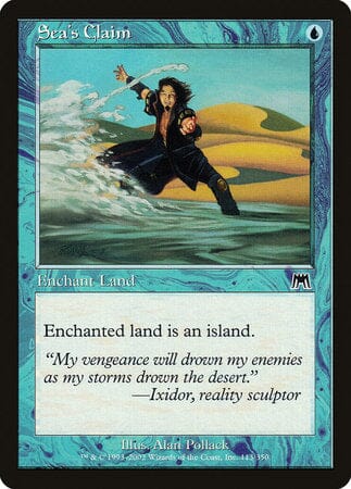 Sea's Claim [Onslaught] MTG Single Magic: The Gathering  | Multizone: Comics And Games