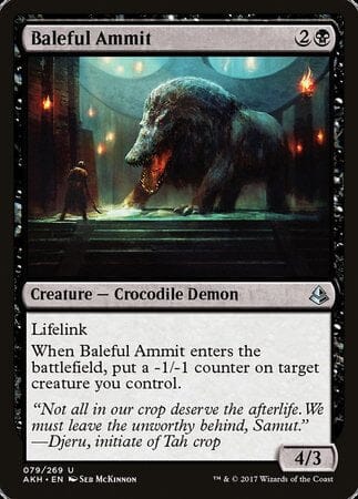 Baleful Ammit [Amonkhet] MTG Single Magic: The Gathering  | Multizone: Comics And Games