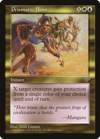 Prismatic Boon [Mirage] MTG Single Magic: The Gathering  | Multizone: Comics And Games