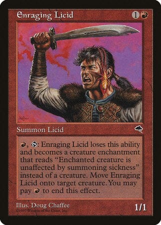 Enraging Licid [Tempest] MTG Single Magic: The Gathering  | Multizone: Comics And Games