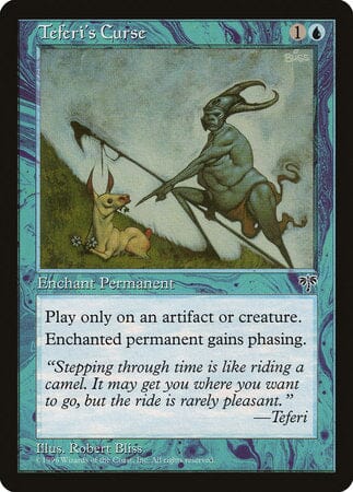 Teferi's Curse [Mirage] MTG Single Magic: The Gathering  | Multizone: Comics And Games