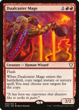 Dualcaster Mage [Commander Anthology Volume II] MTG Single Magic: The Gathering  | Multizone: Comics And Games