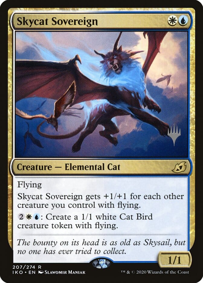Skycat Sovereign (Promo Pack) [Ikoria: Lair of Behemoths Promos] MTG Single Magic: The Gathering  | Multizone: Comics And Games