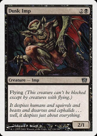 Dusk Imp [Eighth Edition] MTG Single Magic: The Gathering  | Multizone: Comics And Games