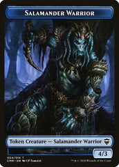 Angel // Salamander Warrior Token [Commander Legends Tokens] MTG Single Magic: The Gathering  | Multizone: Comics And Games