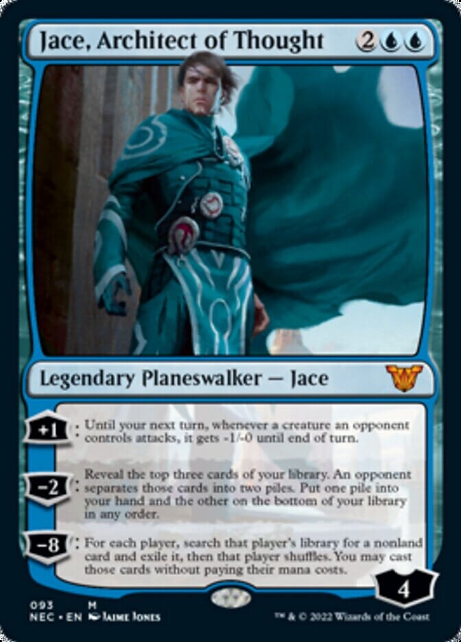Jace, Architect of Thought [Kamigawa: Neon Dynasty Commander] MTG Single Magic: The Gathering  | Multizone: Comics And Games