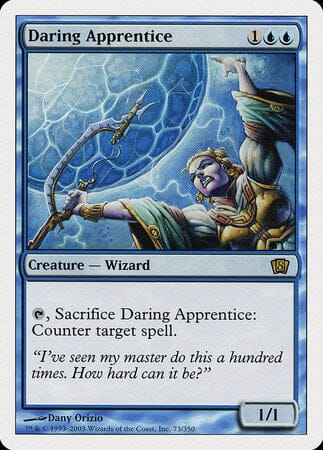 Daring Apprentice [Eighth Edition] MTG Single Magic: The Gathering  | Multizone: Comics And Games