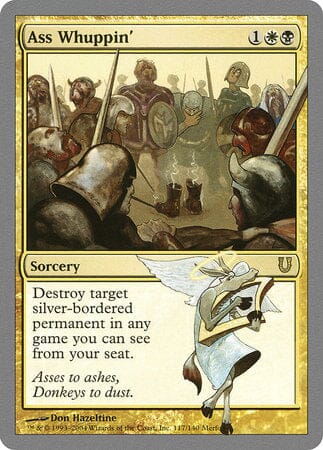 Ass Whuppin' [Unhinged] MTG Single Magic: The Gathering  | Multizone: Comics And Games